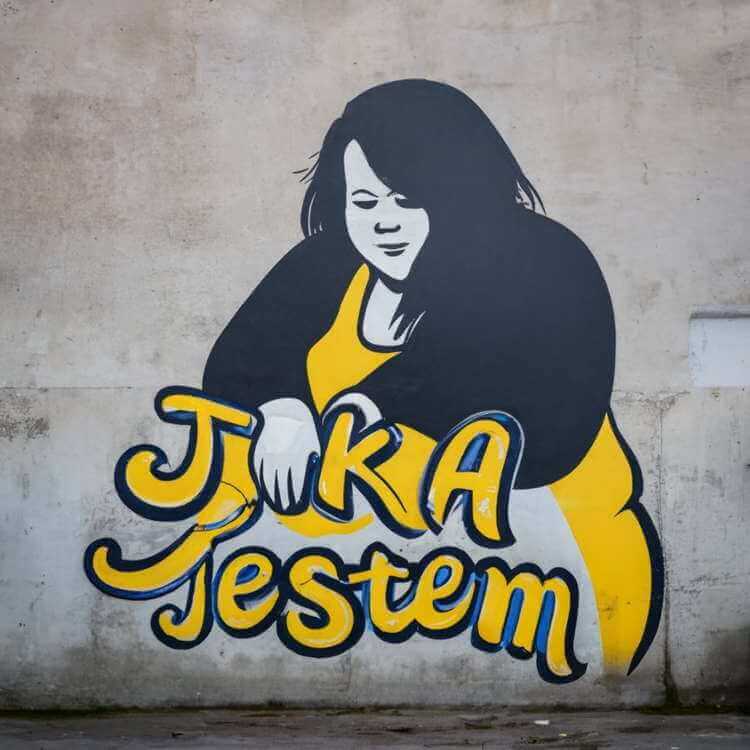 grafika AI street-art Problem Otyłości